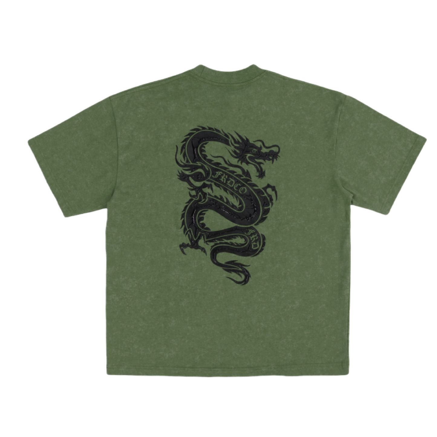 FRDCO | Stoned Dark Dragon Tee Green