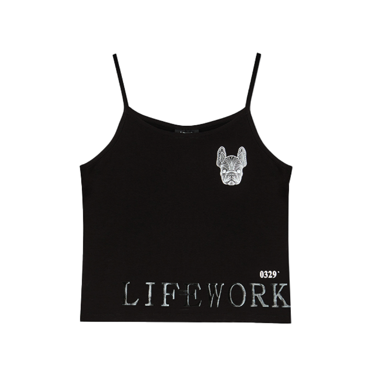 LifeWork | Women Single Slit Sleeveless Black