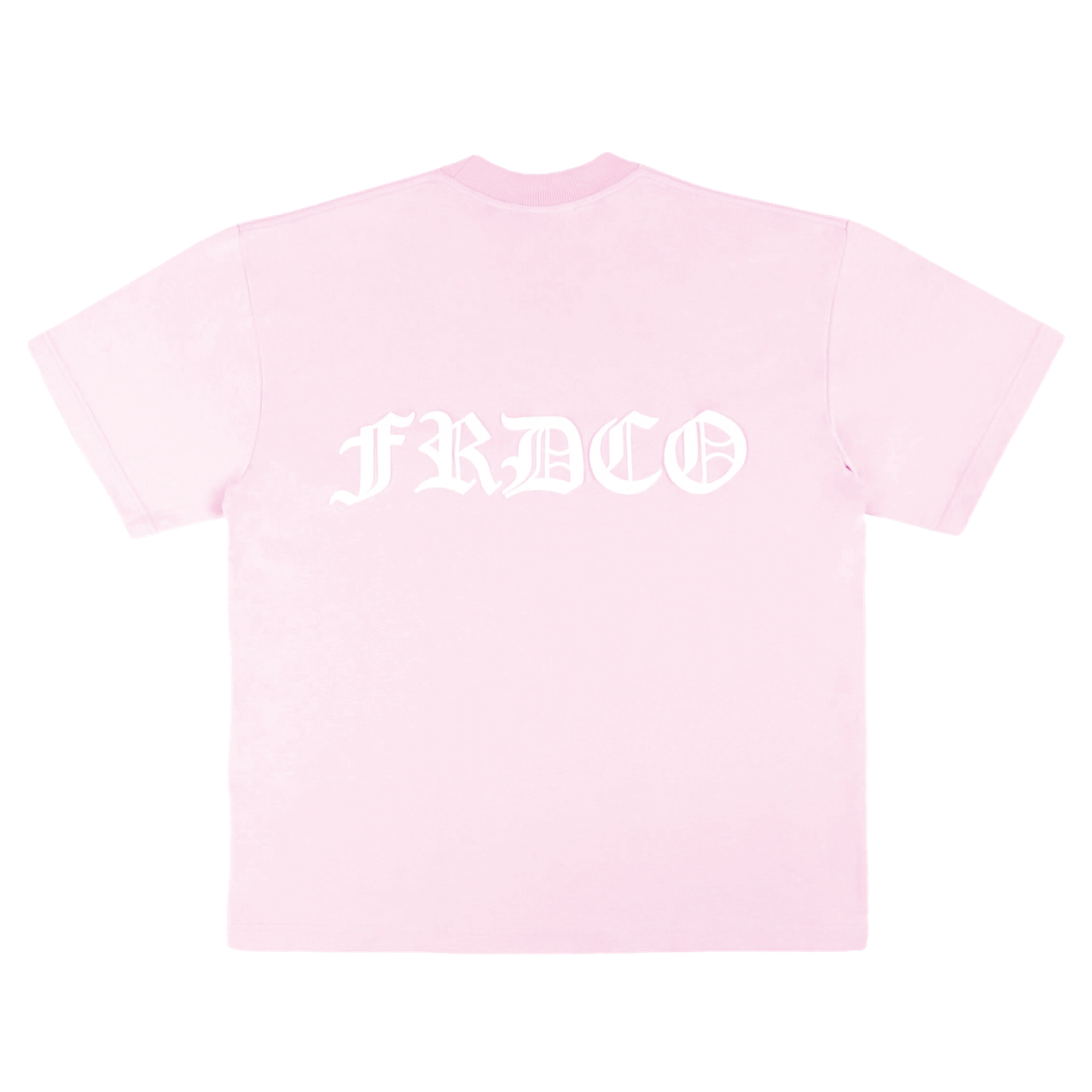 FRDCO | Embossed Logo Tee Pink