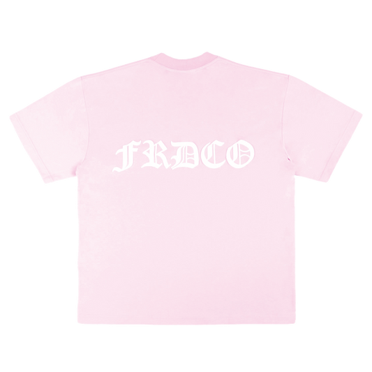 FRDCO | Embossed Logo Tee Pink