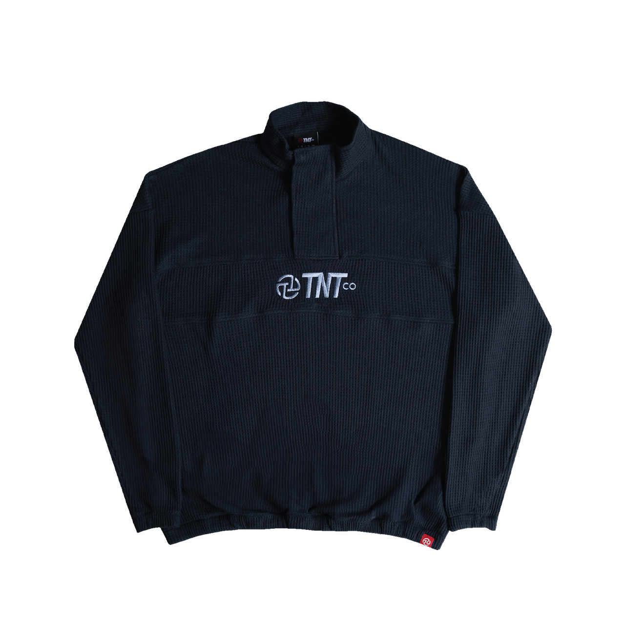 TNTCO | Logo Waffle Pullover Navy