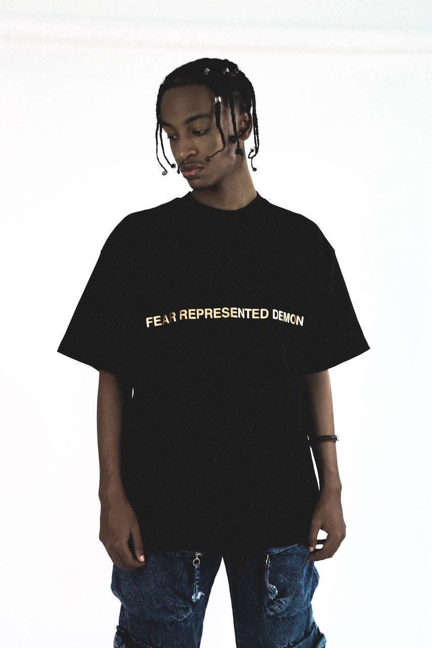 FRDCO | Gold Logo Tee Black