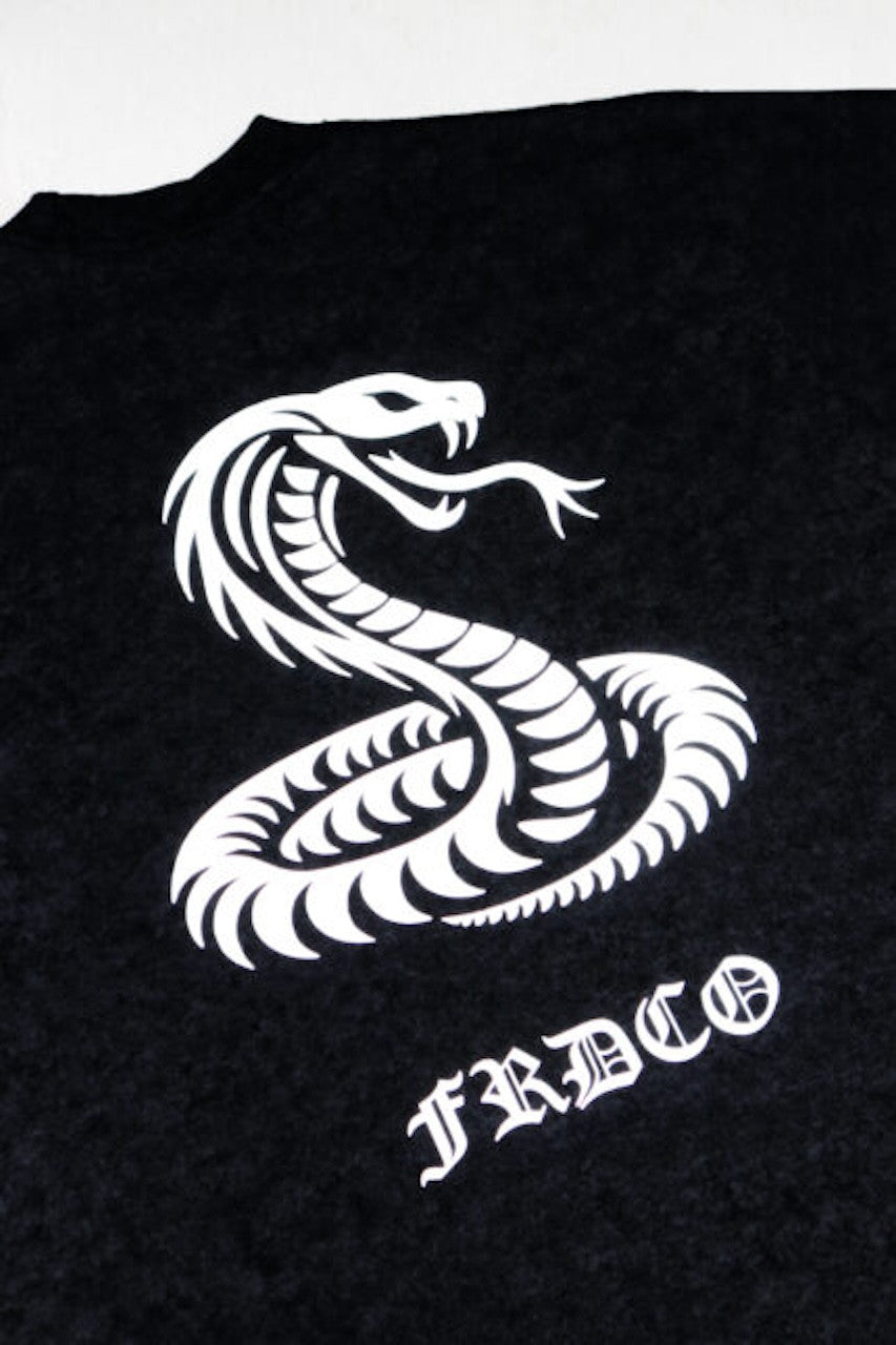 FRDCO | 3M Reflective Snake Tee Black