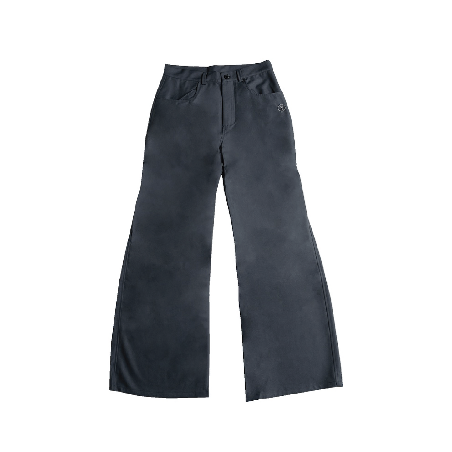 TNTCO x RELX | Pleated Bootcut Pant (Dark Grey)