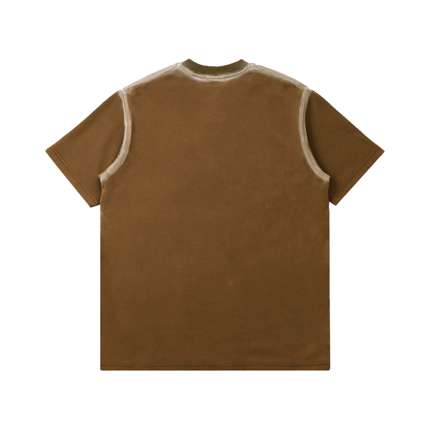 EGLAF | RC Stoned Washed Tee Brown