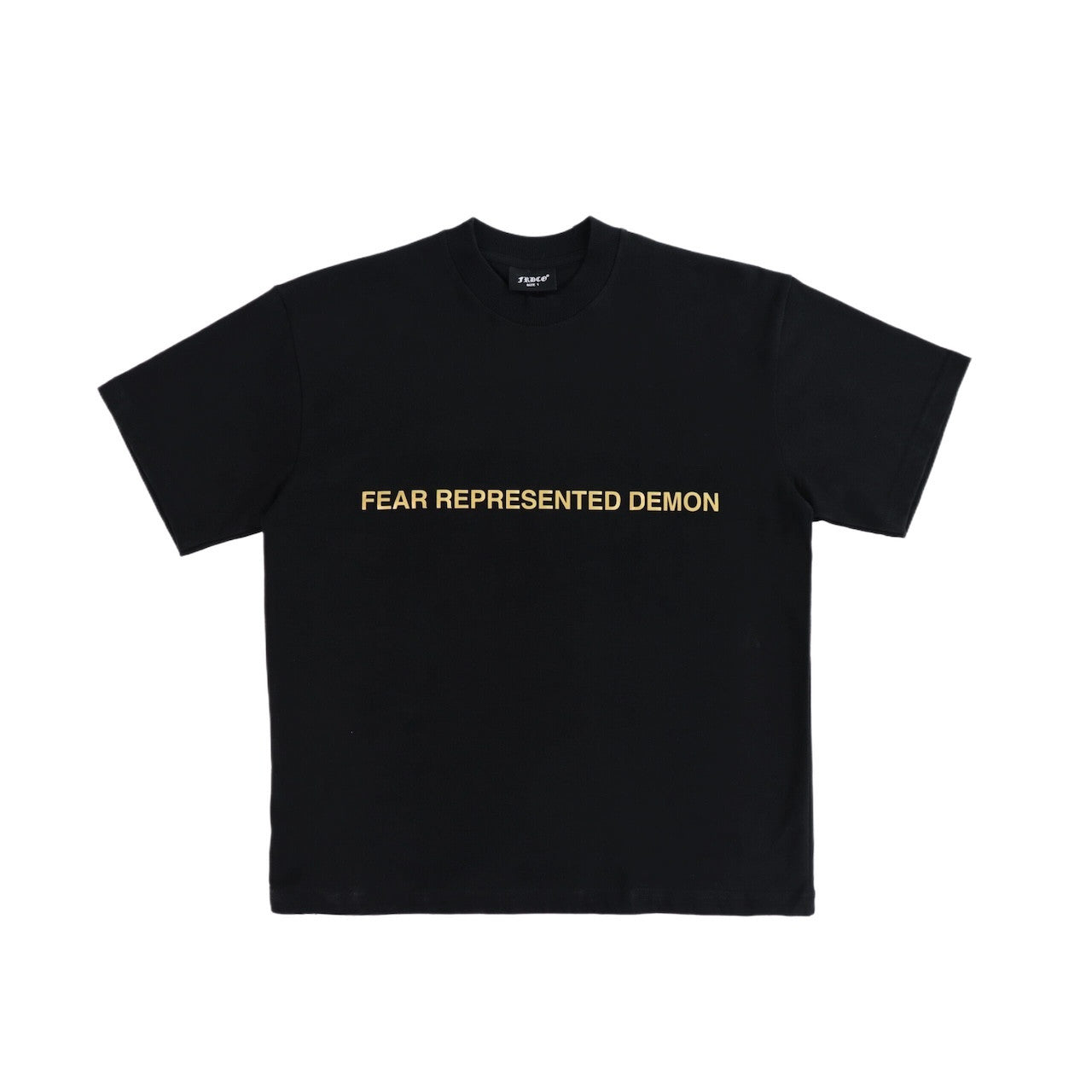 FRDCO | Gold Logo Tee Black