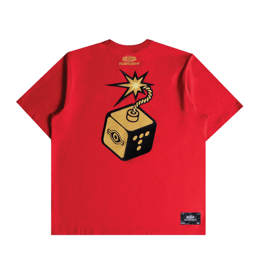 TNTCO | Destiny Draw : Collab Logo Tee Red