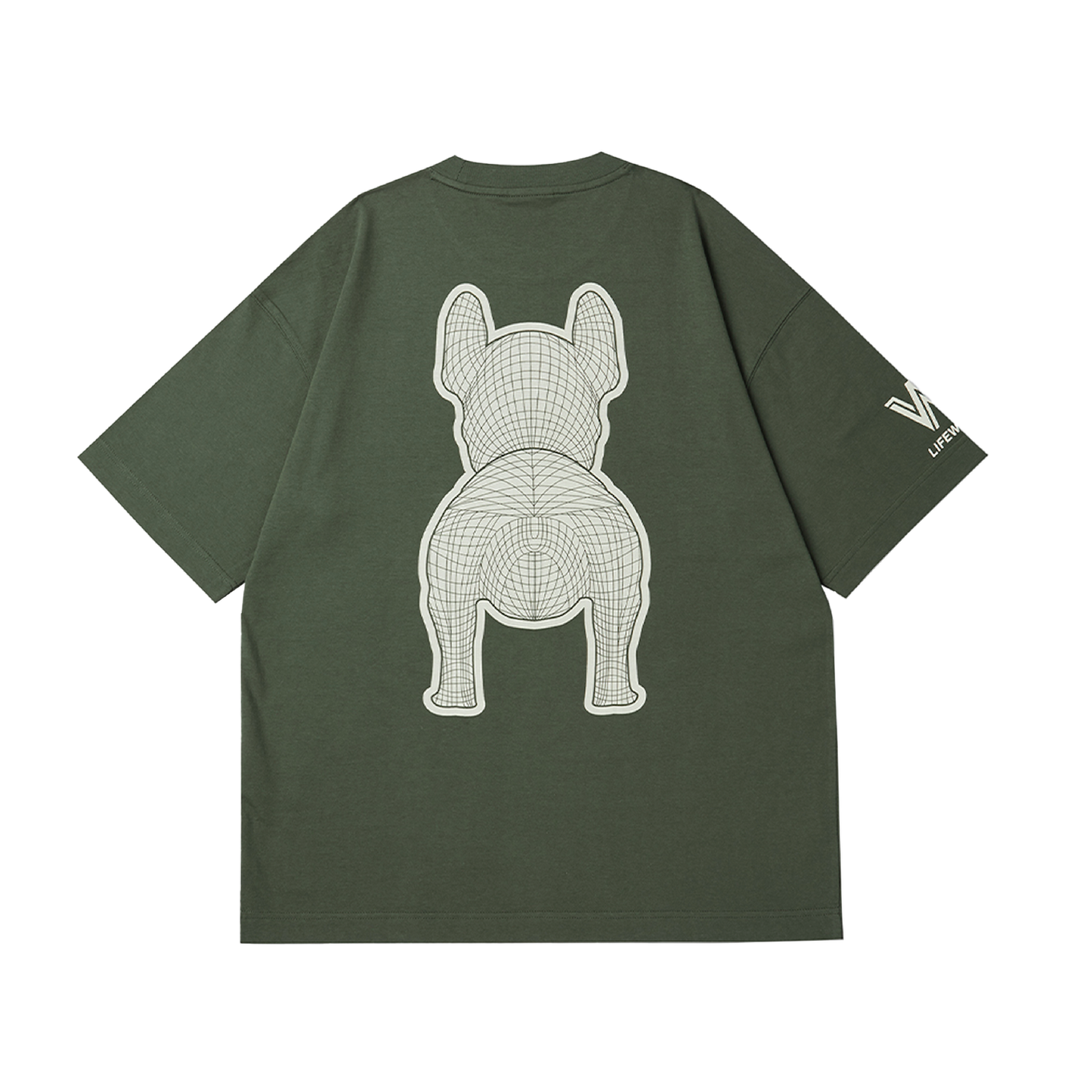 LifeWork | Silket Ladoc S/S T-Shirt Khaki