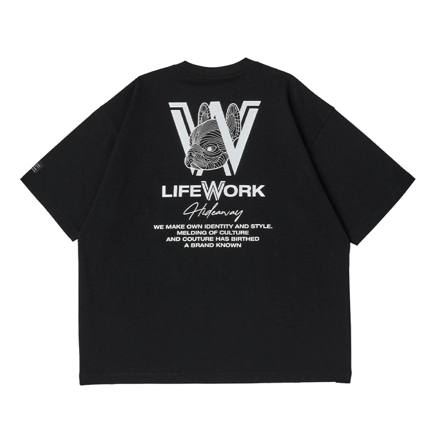 LifeWork | Mono Hipdok S/S T-Shirt Black