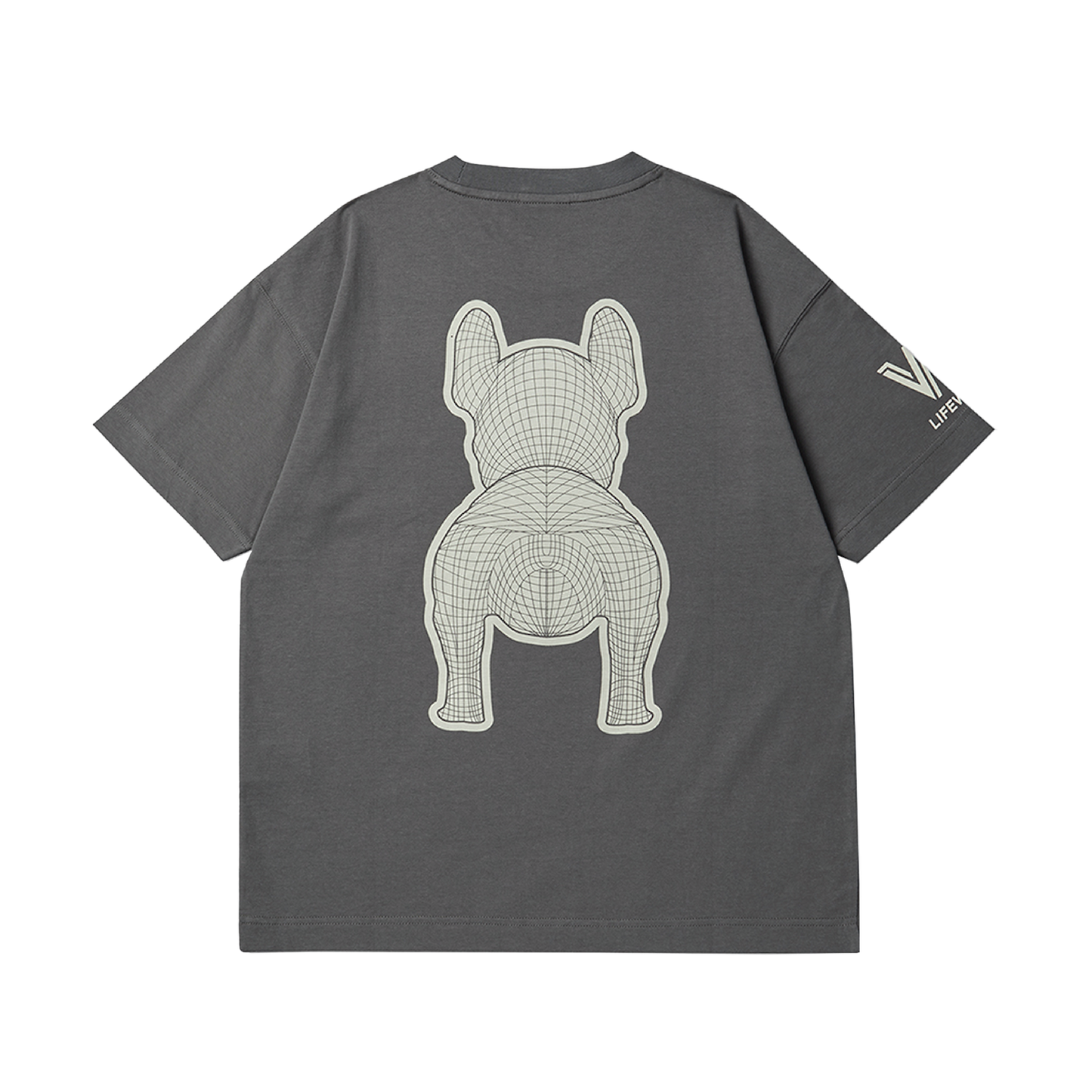 LifeWork | Silket Ladoc S/S T-Shirt Grey