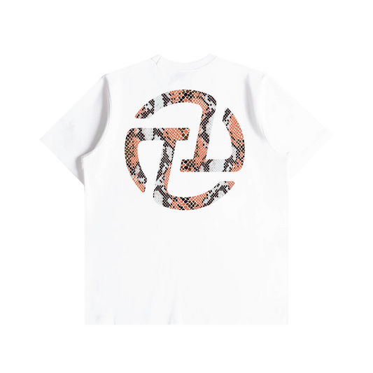 TNTCO | Snakeskin Logo Tee White