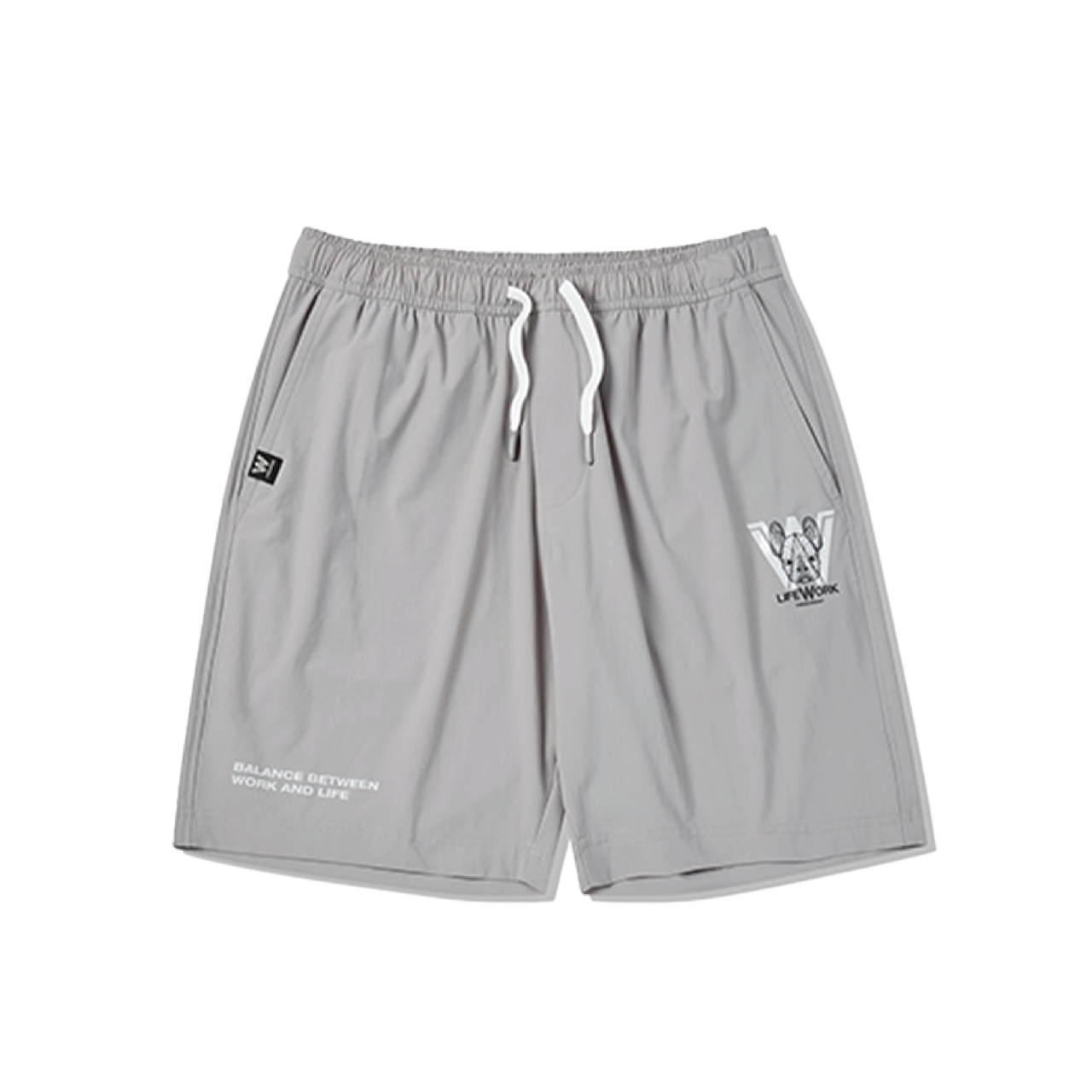 LifeWork | Common Venturi Minimal Ladog Short Pants Light Grey