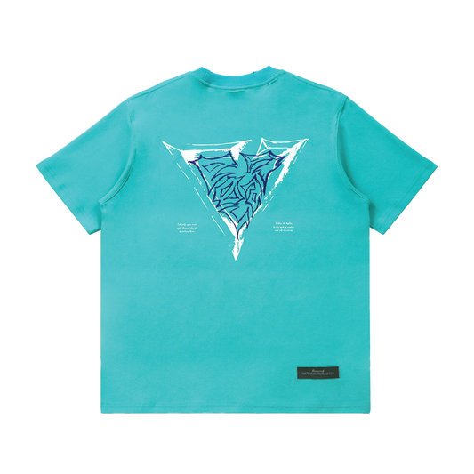 EGLAF | RC Embroidery Logo Tee Turquoise