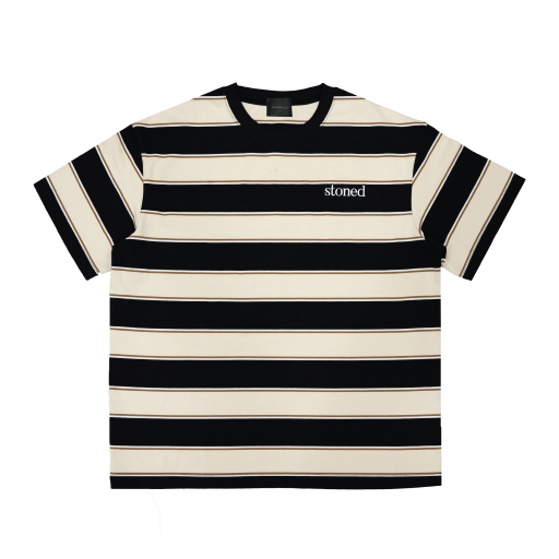 Stoned Originals | Stripes Black/Cream