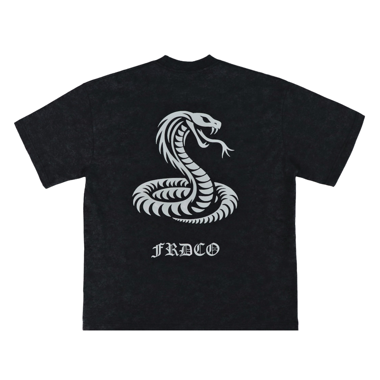 FRDCO | 3M Reflective Snake Tee Black