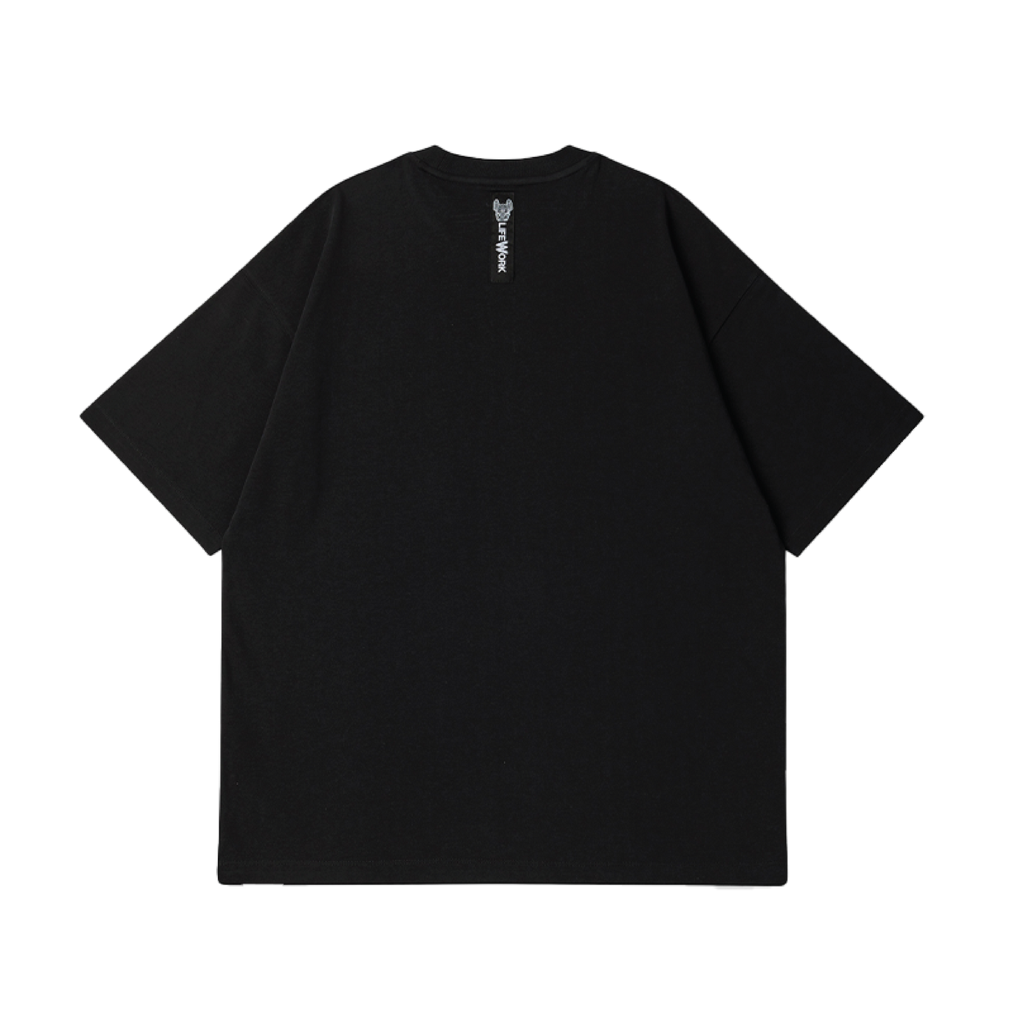 LifeWork | Flame Figure S/S T-Shirt Black