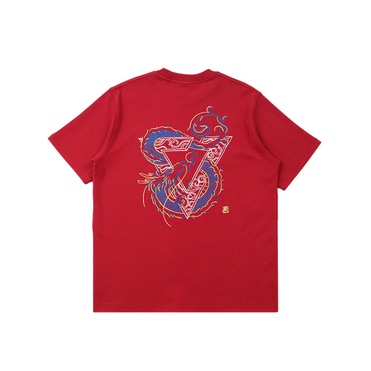 EGLAF | Rhythm Dragon Tee Red