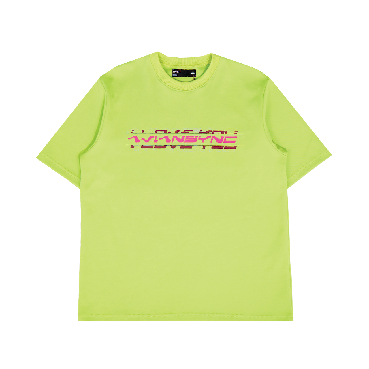 Society | AvianSync I Love You Tee Neon Green