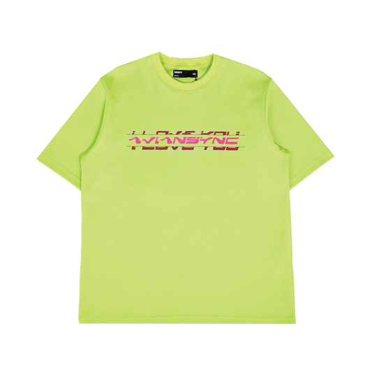 Society | AvianSync I Love You Tee Neon Green