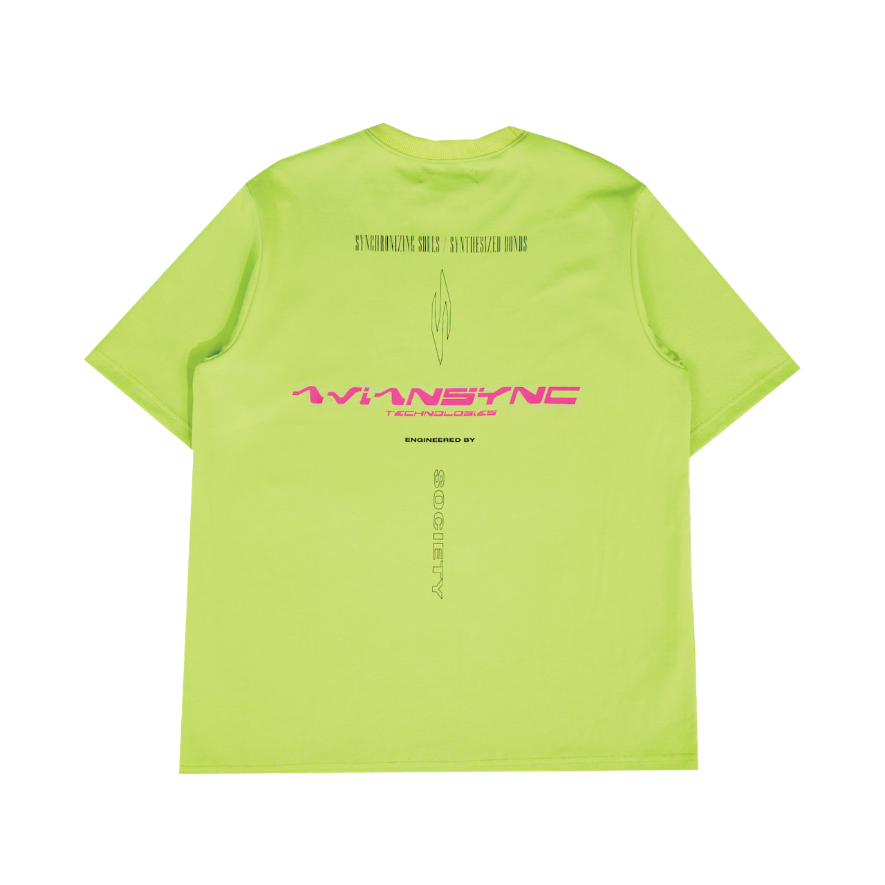 Society | AvianSync I Love You Tee Neon Green