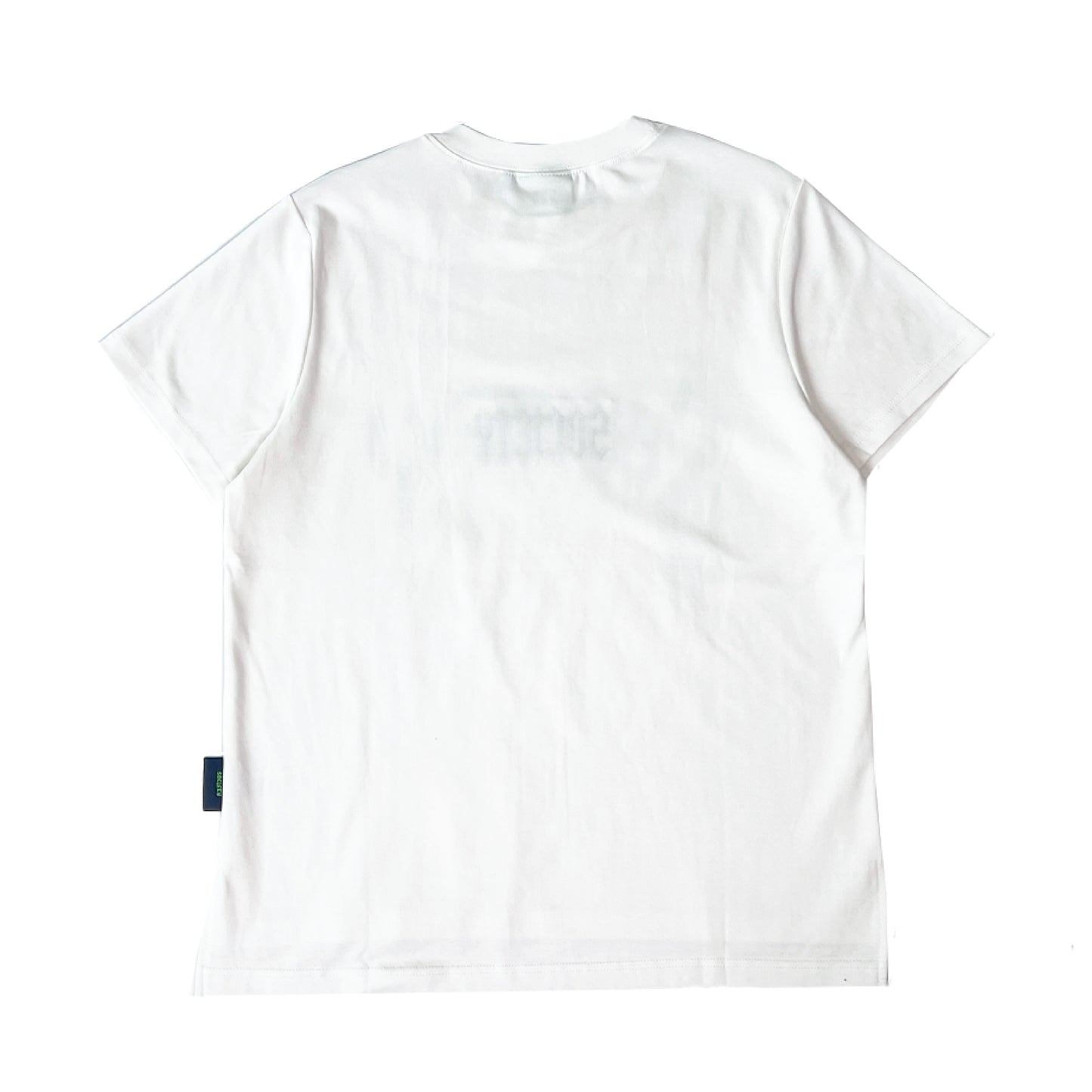 Society | Hazy Printing Embroidery Logo Tee (White)