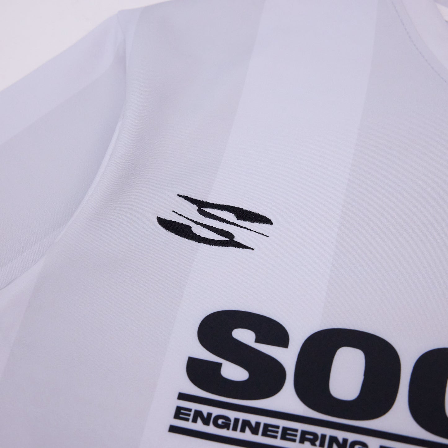 Society | ⁠Striped Jersey White/Grey