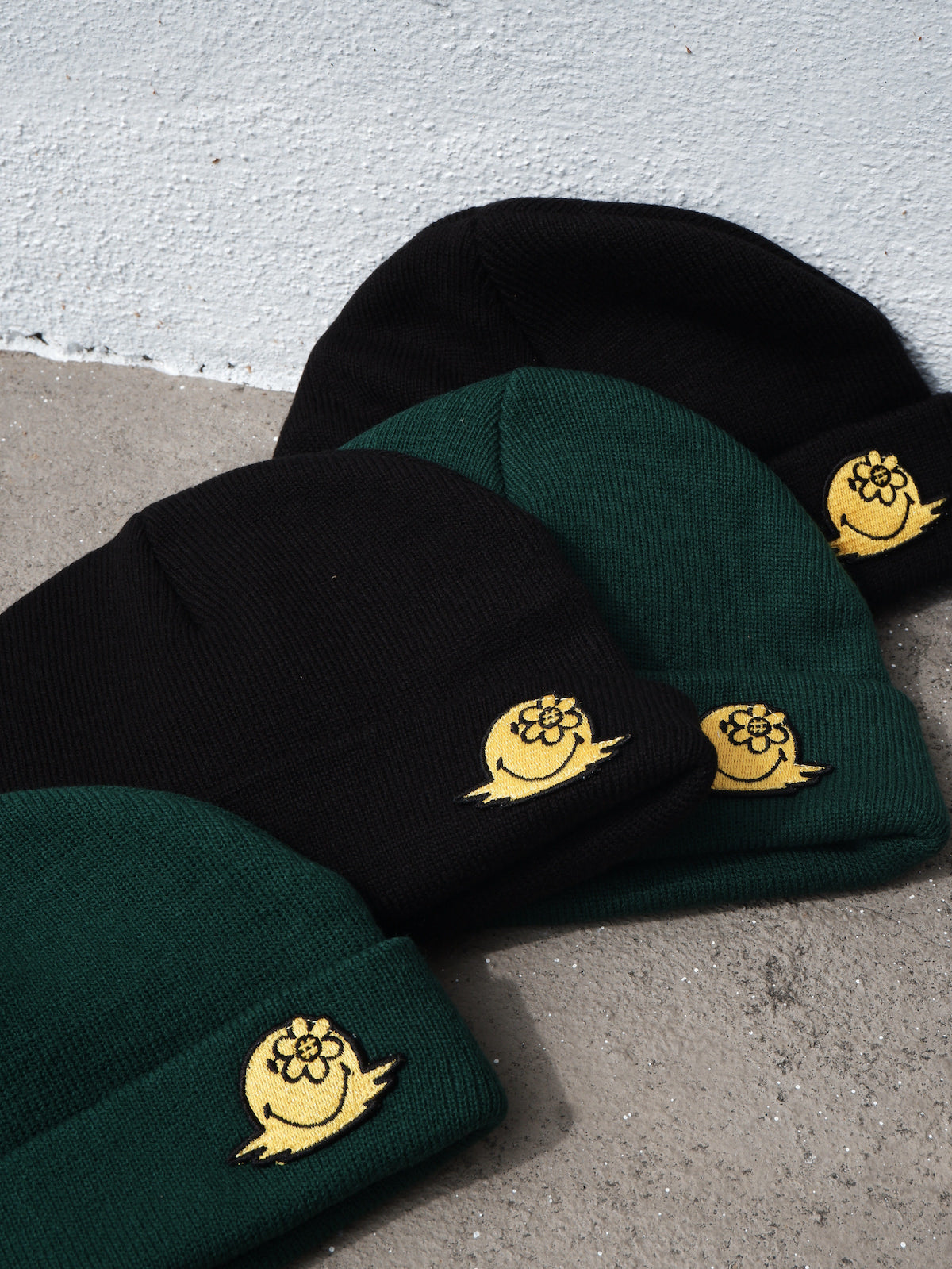 WTP | Melting Smiley Beanie (Black)