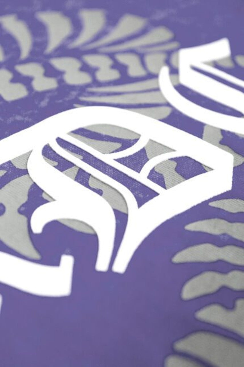 FRDCO | Stoned Snake Bone Logo Tee Purple