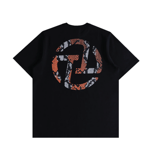 TNTCO | Snakeskin Logo Tee Black