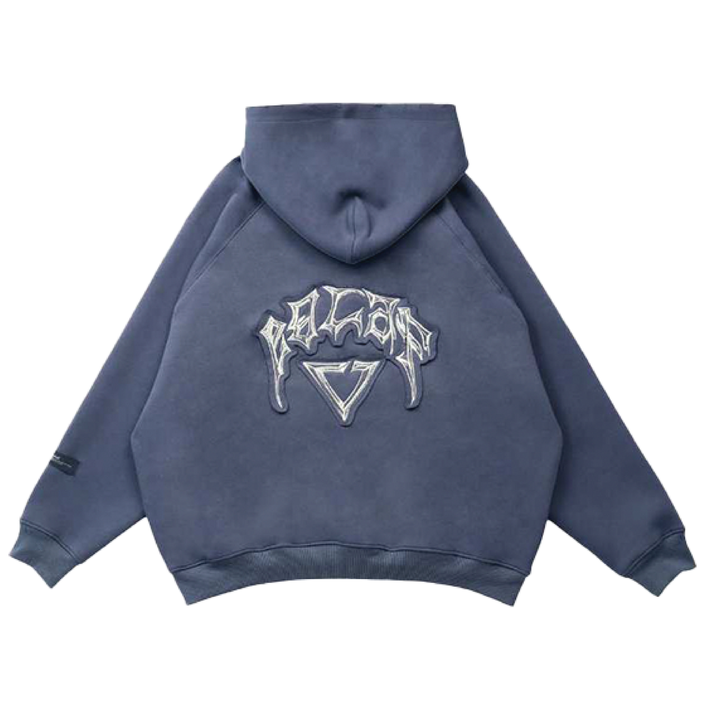 EGLAF | RC Fabric Stitch Hoodie Stone Blue