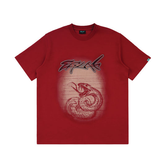 EGLAF | Fearless Serpents Tee Red