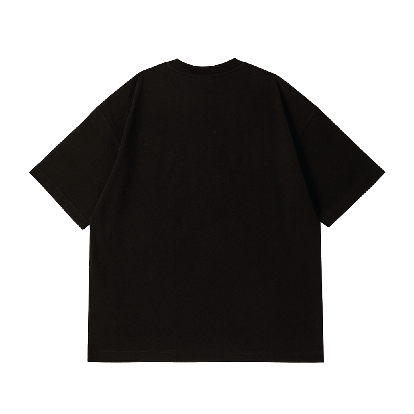 LifeWork | Embroidery Mono Figure S/S T-Shirt Black