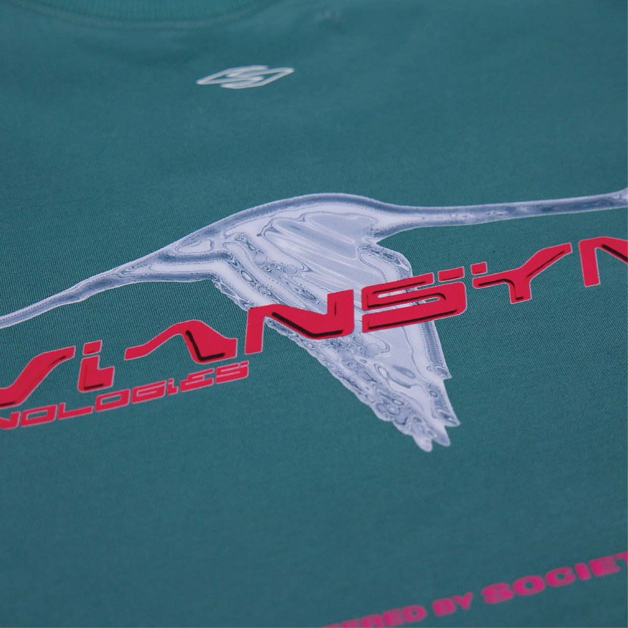 Society | AvianSync 3D Logo Tee Olive Green