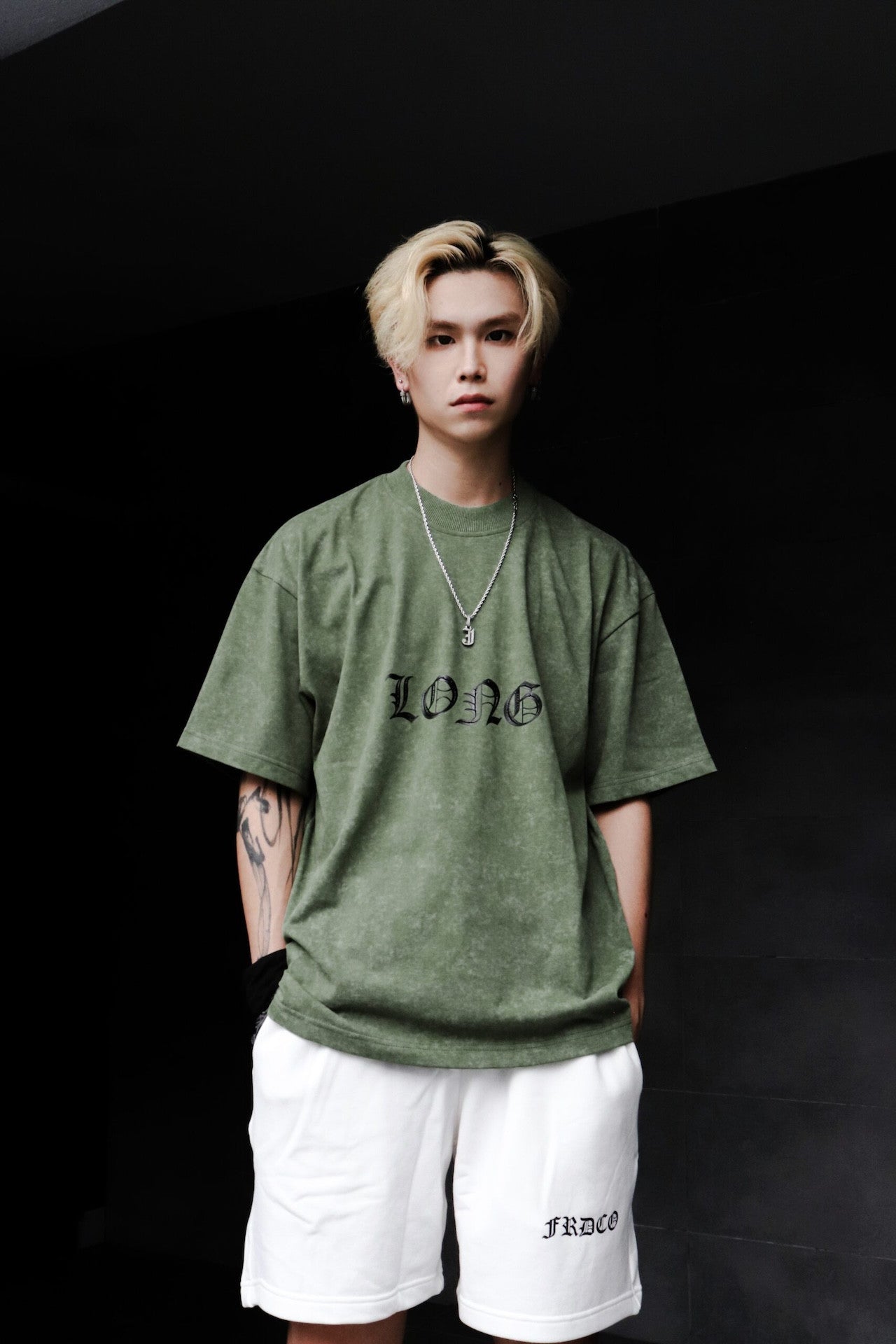 FRDCO | Stoned Dark Dragon Tee Green