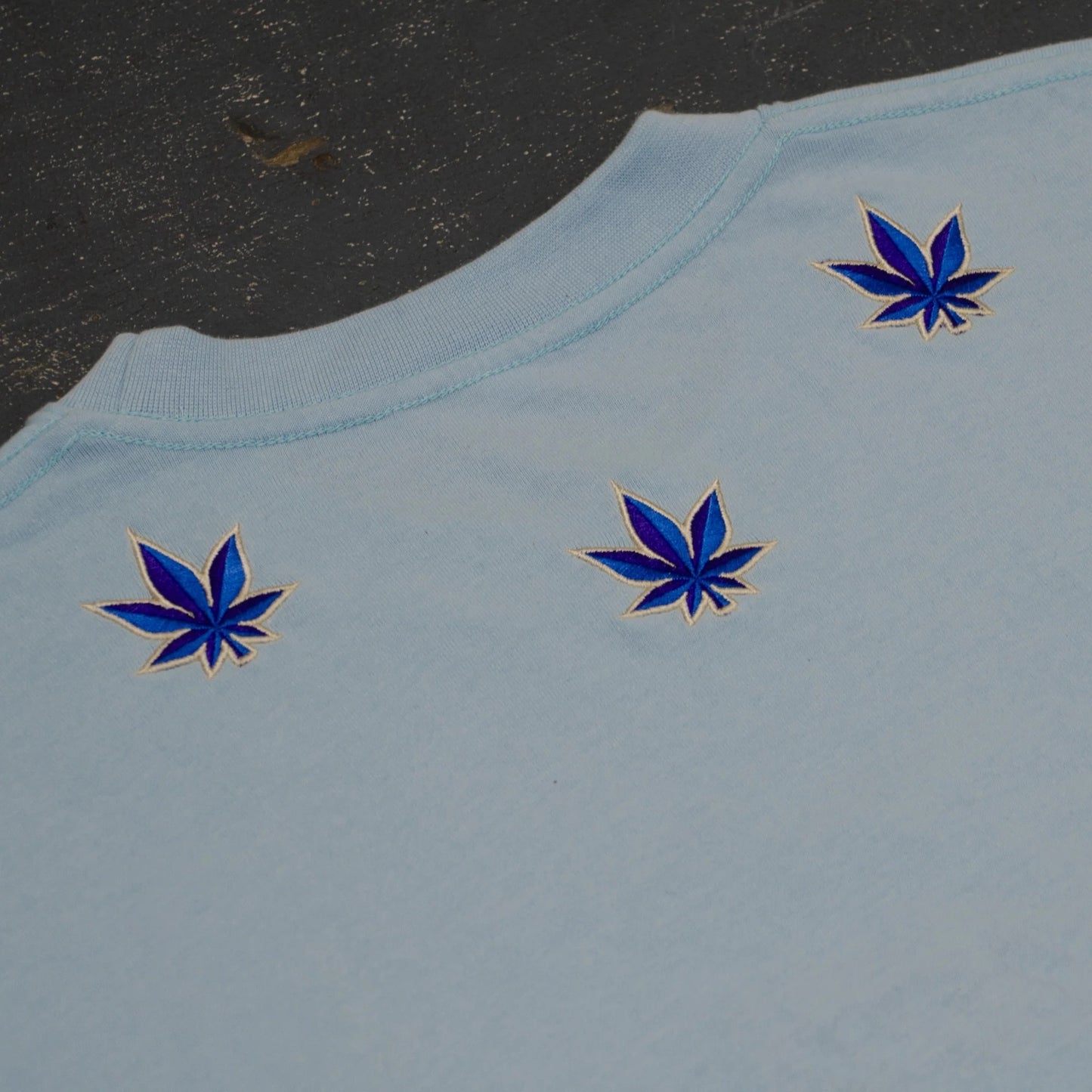 Stoned Blessed | Genetic T-Shirt Blue