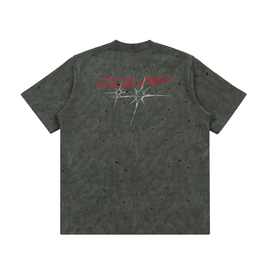 EGLAF | Stars Print Tee Army Green