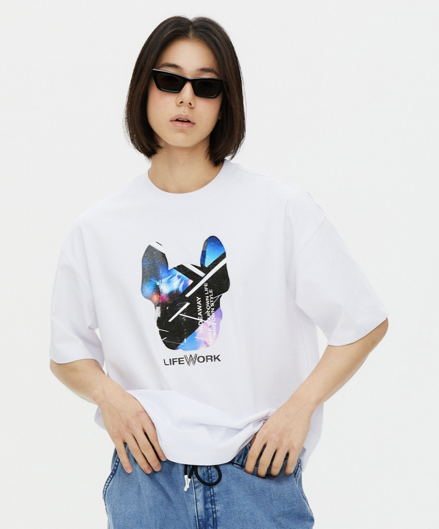 LifeWork | Radok Film S/S T-Shirt White