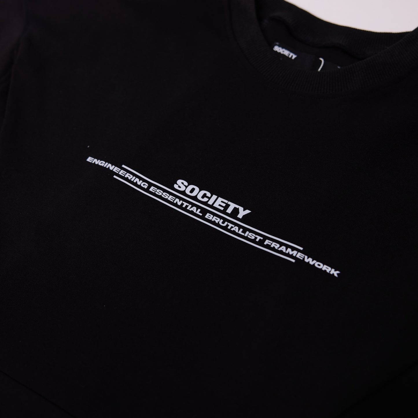 Society | Brutalist Panelled T-Shirt