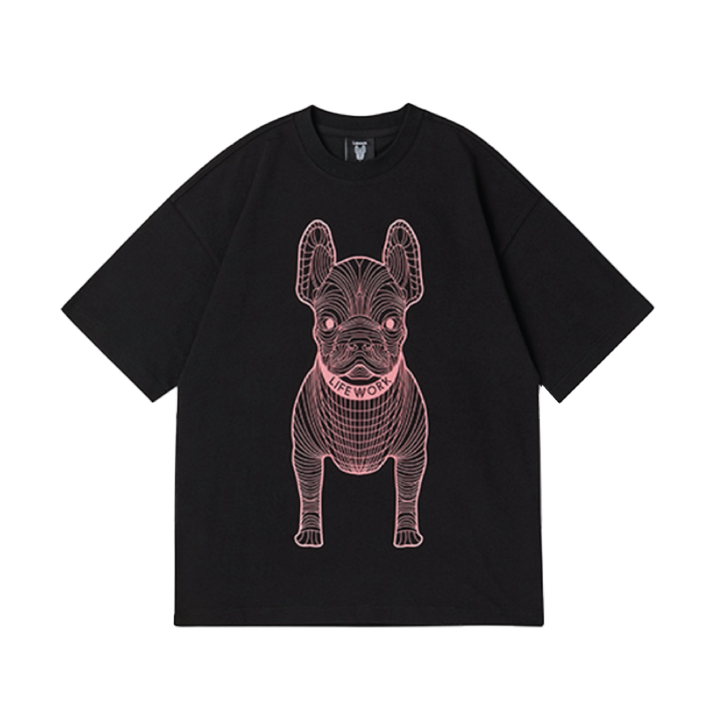 LifeWork | Big Ladog S/S T-Shirt Multi Black