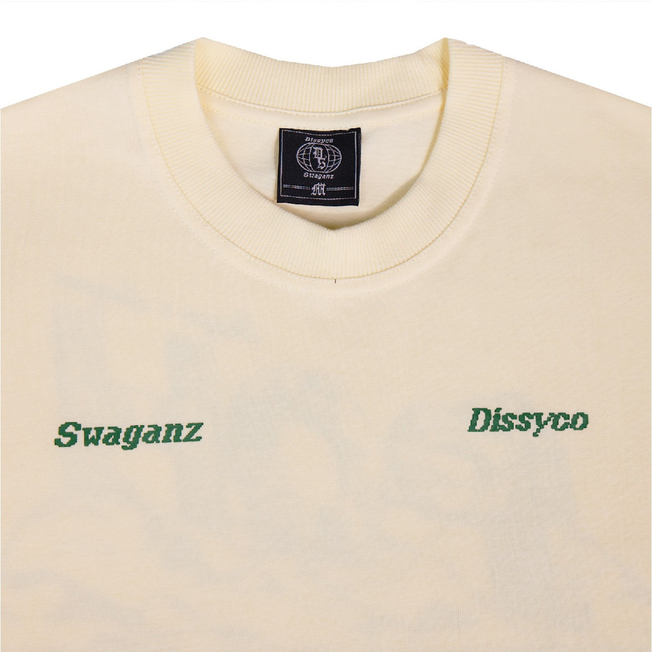 Dissyco x Swaganz | Landmark Tee Cream White