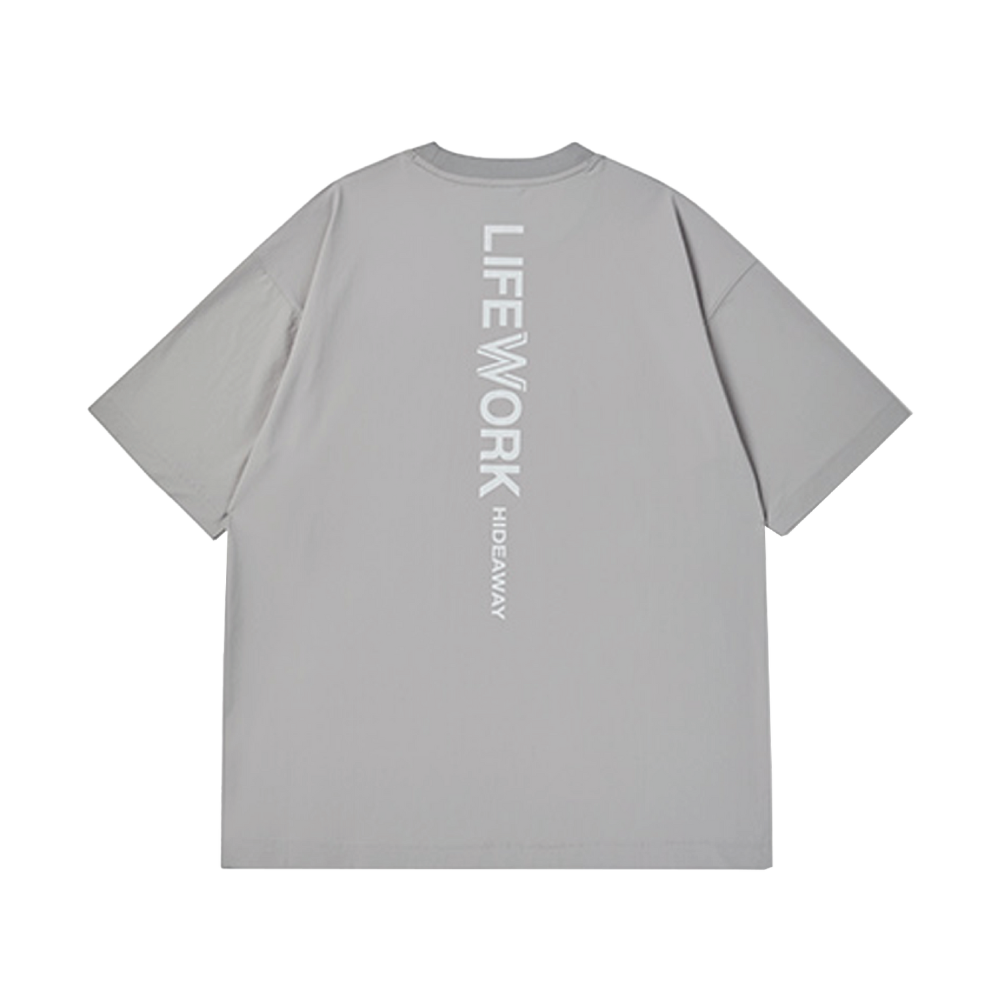 LIfeWork | Common Venturi Minimaladok S/S T-Shirt Light Grey