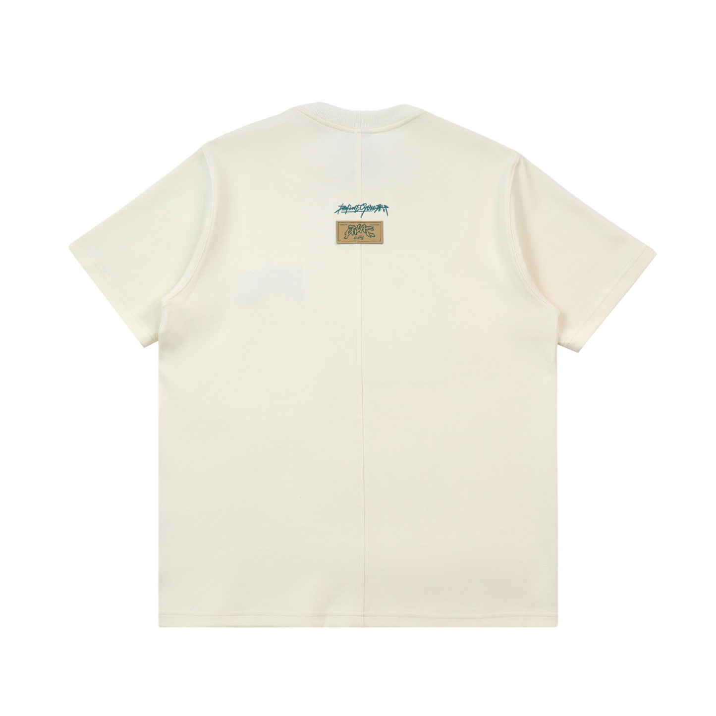 EGLAF | Fragments Journal Tee Cream White