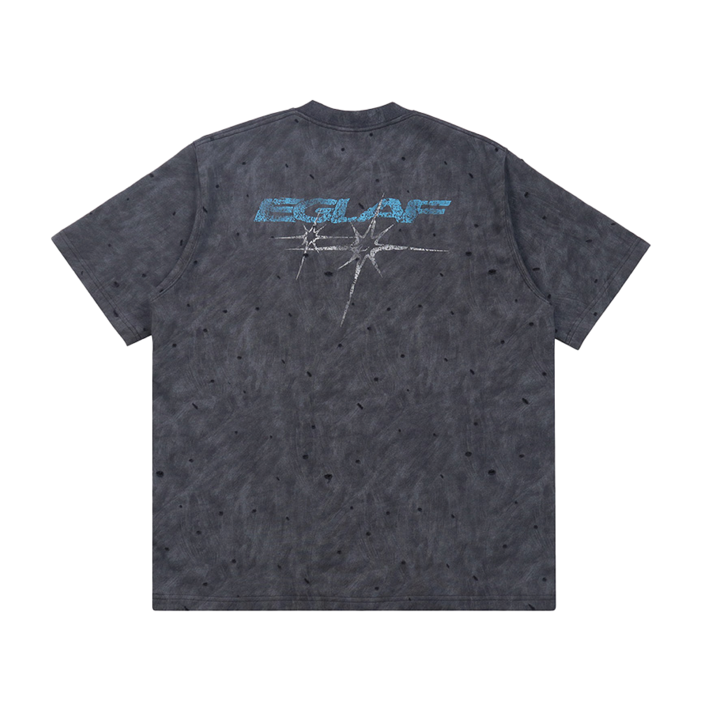 EGLAF | Stars Print Tee Light Grey