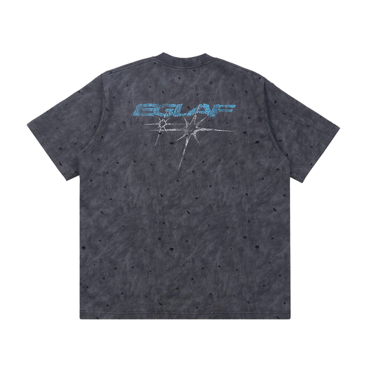 EGLAF | Stars Print Tee Light Grey