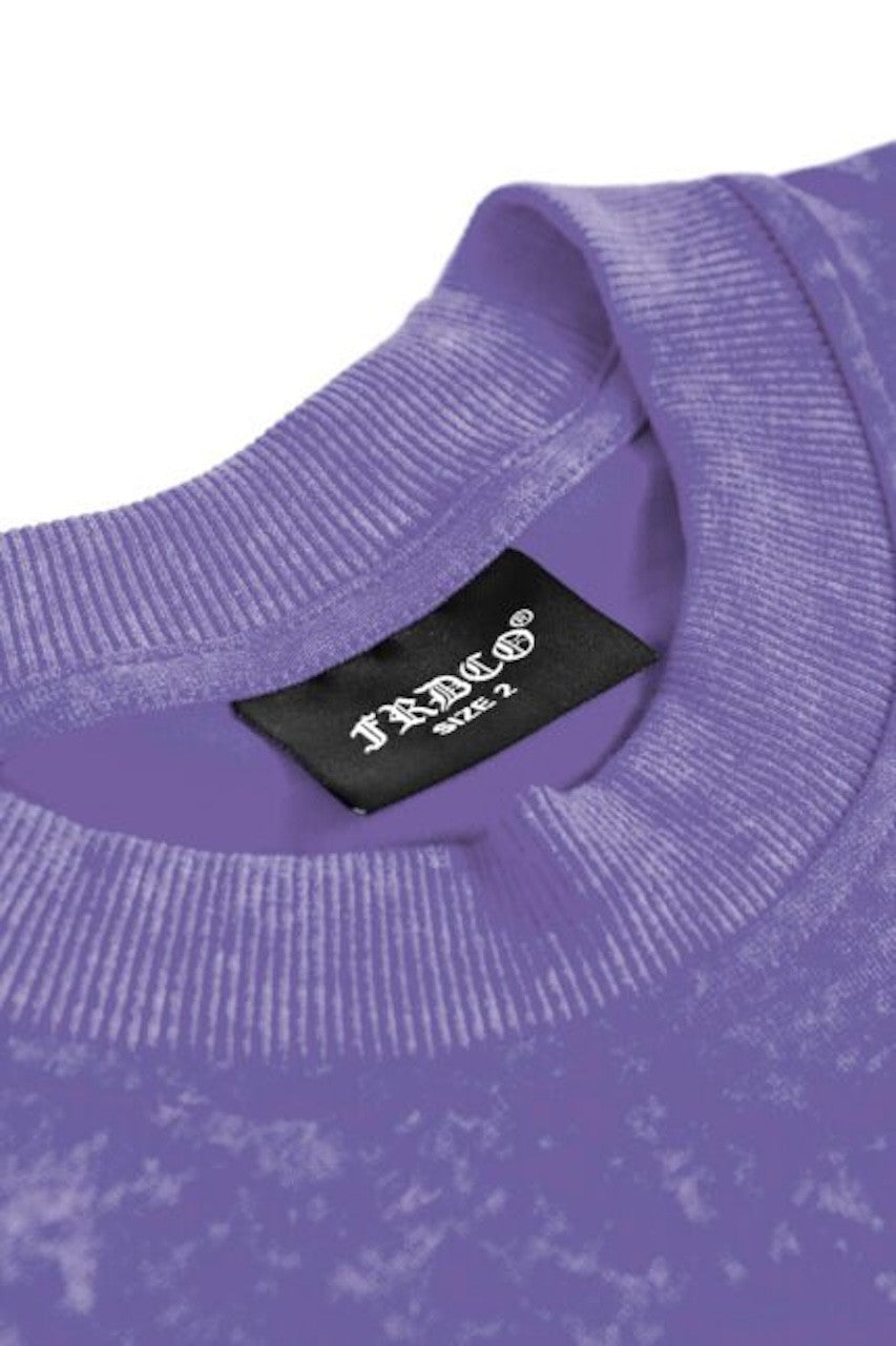 FRDCO | Stoned Snake Bone Logo Tee Purple