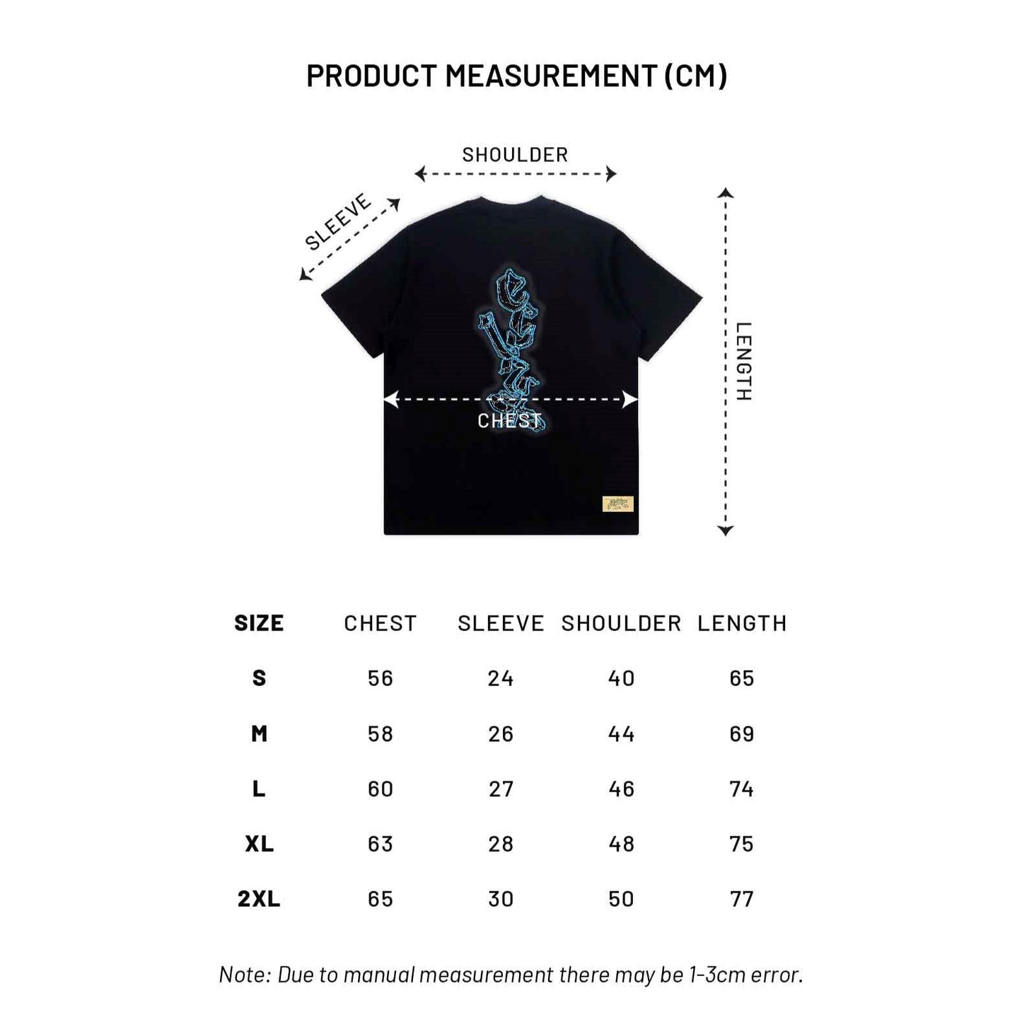 EGLAF | Fragments Eglaf Logo Tee Black