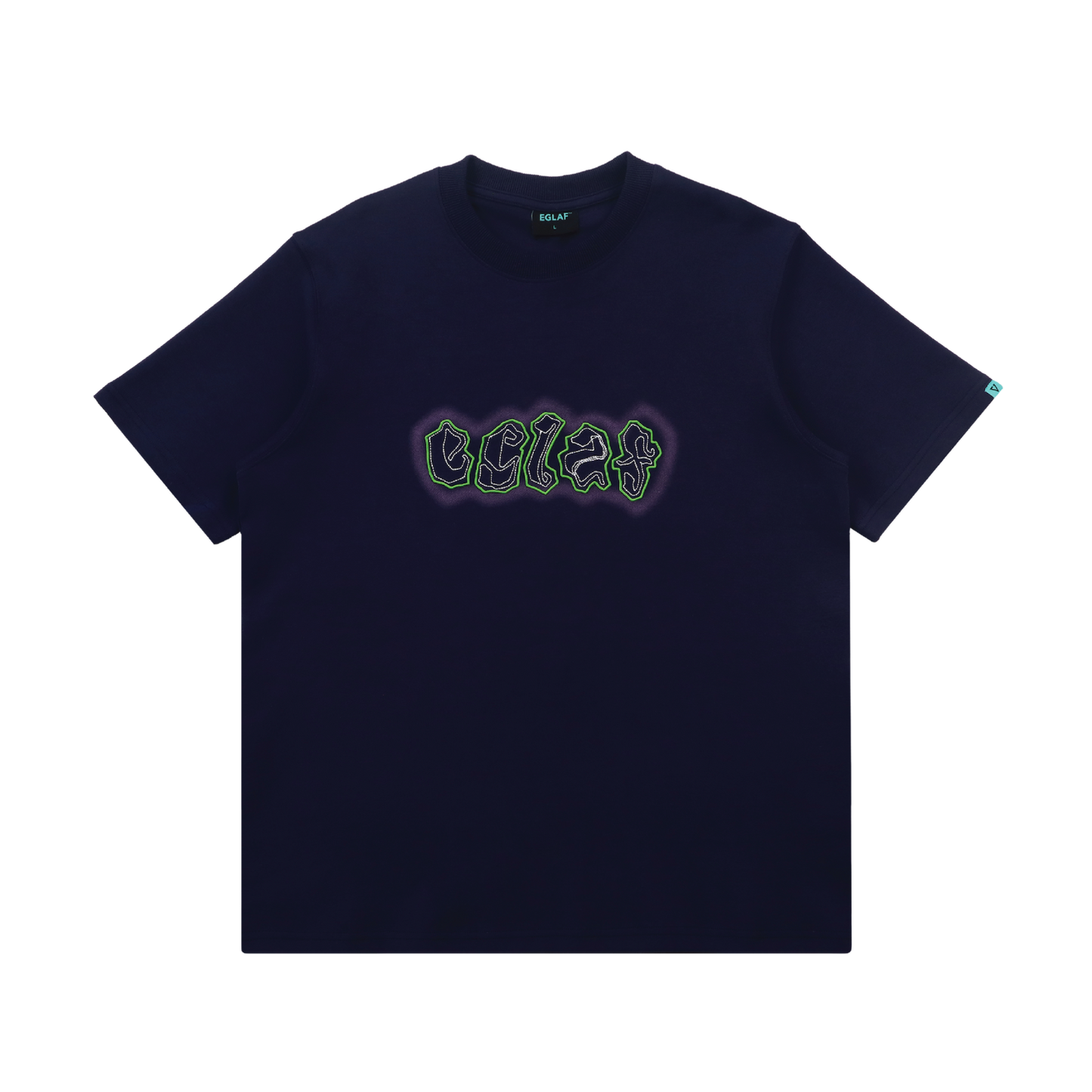 EGLAF | Fragments Eglaf Logo Tee Indigo