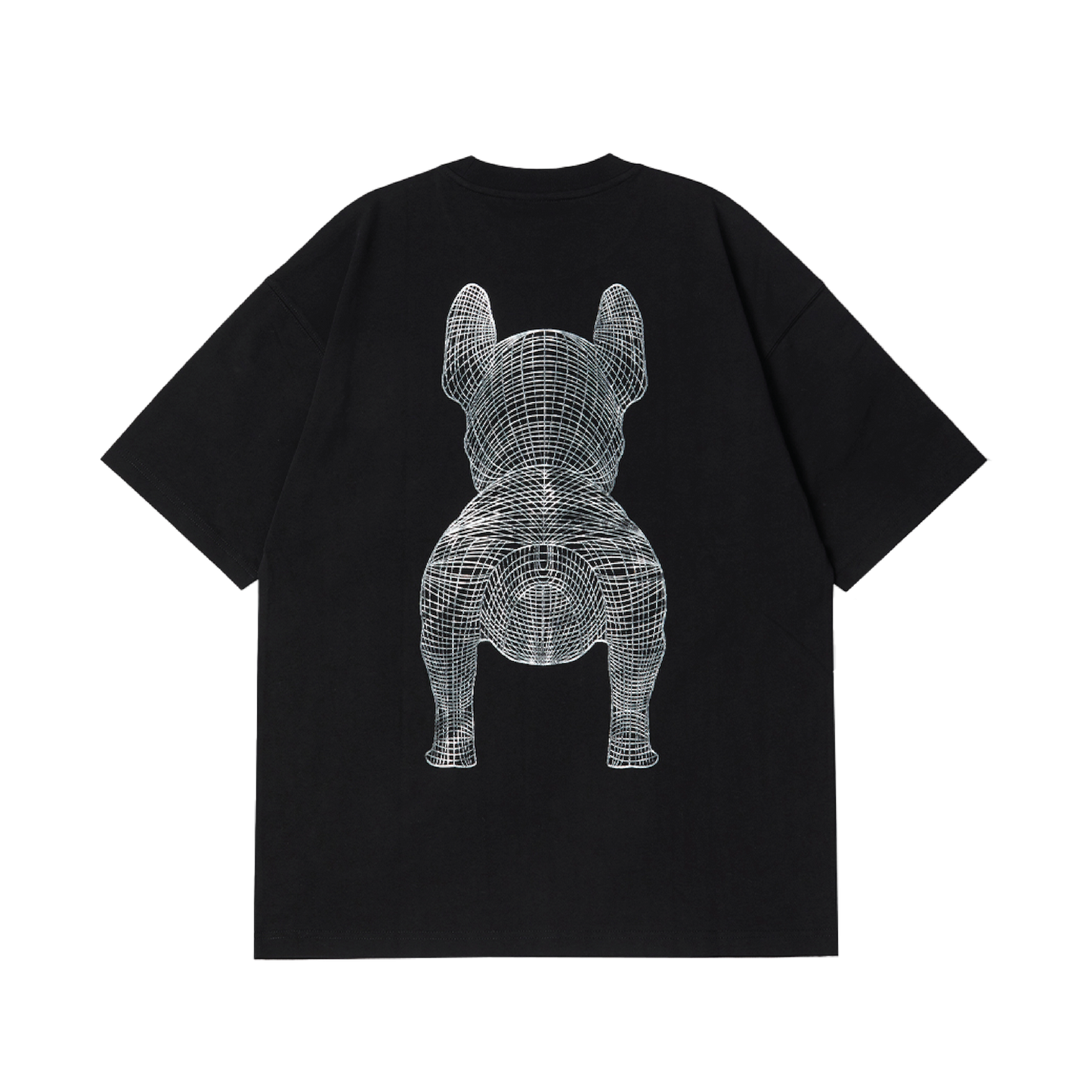 LifeWork | Gold Silver Dog S/S T-Shirt Black Silver