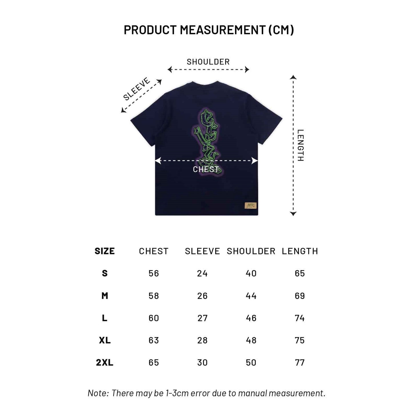 EGLAF | Fragments Eglaf Logo Tee Indigo