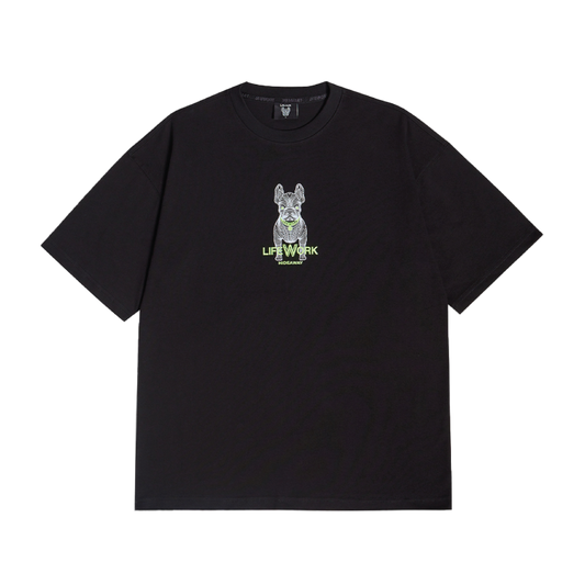 LifeWork | Small Ladok S/S T-Shirt Black